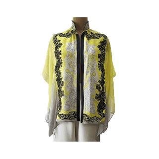 Yellow Canary Cape Top - Farah Sanjana