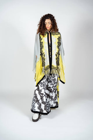 The Canary Ombre Robe - Farah Sanjana