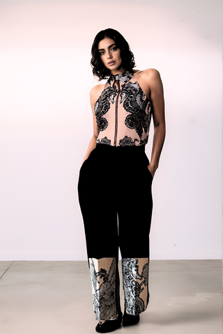 Pink Seahorse Top with Pants
