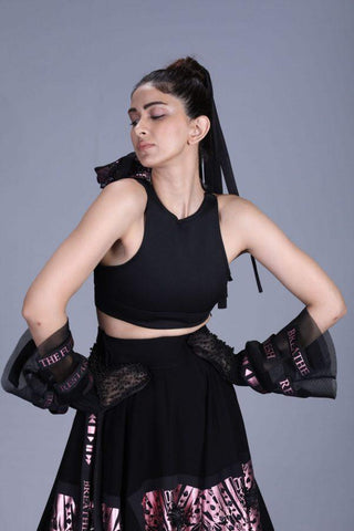 The Starburst Metallic Gloves - Farah Sanjana