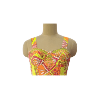 Yellow Aztec Bralette Top - Farah Sanjana