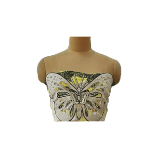 Canary Yellow Butterfly Top - Farah Sanjana